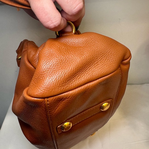 🐻Marc Jacobs Brown Leather Hobo Top Handle Bag🐻 - Picture 11 of 15